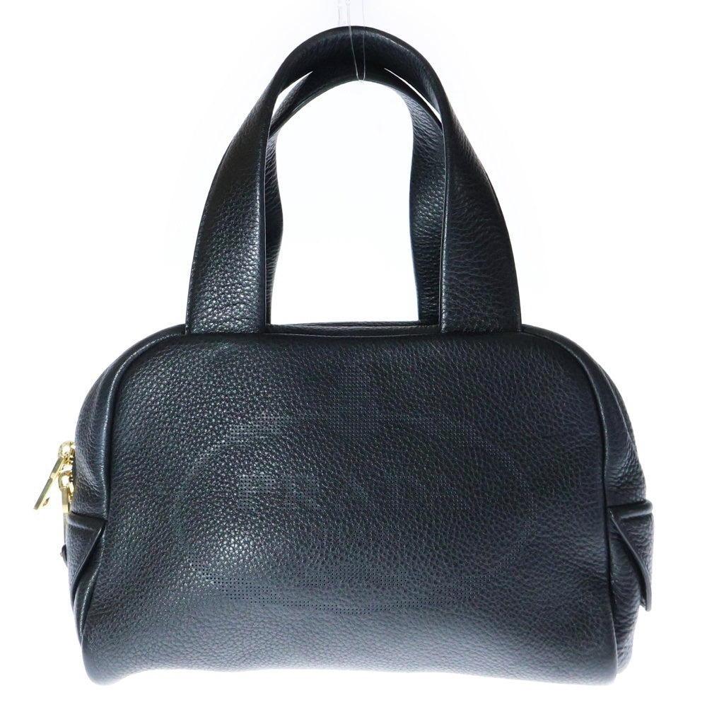 PRADA(プラダ) ヴィッテロダイノソフト ミニボストン ブラック レザー 2WAY ハンドバッグ ショルダーバッグ 1BB077