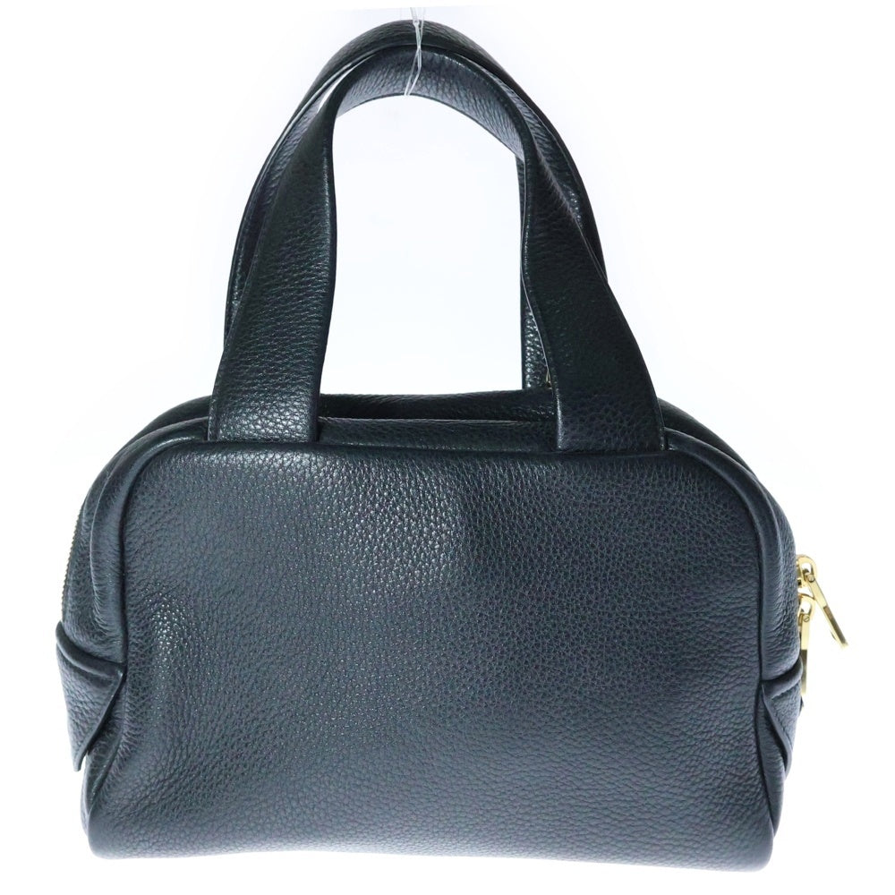 PRADA(プラダ) ヴィッテロダイノソフト ミニボストン ブラック レザー 2WAY ハンドバッグ ショルダーバッグ 1BB077