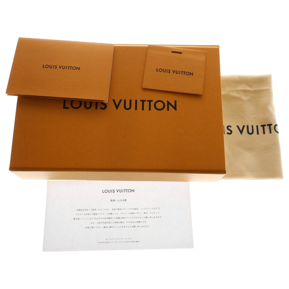 LOUIS VUITTON(ルイヴィトン) アエログラム ファストラインウェアラブルウォレット LV レザーショルダーバッグ ブラック M82085