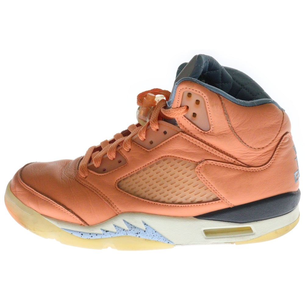 NIKE(ナイキ) ×DJKhaled AIR JORDAN 5 RETRO Crimson Bliss DJキャレド エアジョーダン5 レトロ クリムゾンブリス ハイカットスニーカー ピンク US9.5/27.5cm DV4982-641
