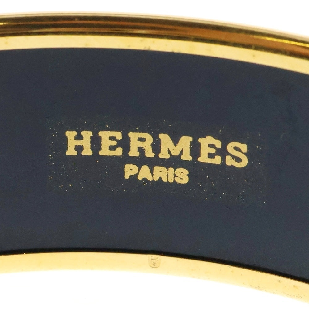HERMES(エルメス) エマイユ バンクル レッド GP 馬モチーフ アクセサリー