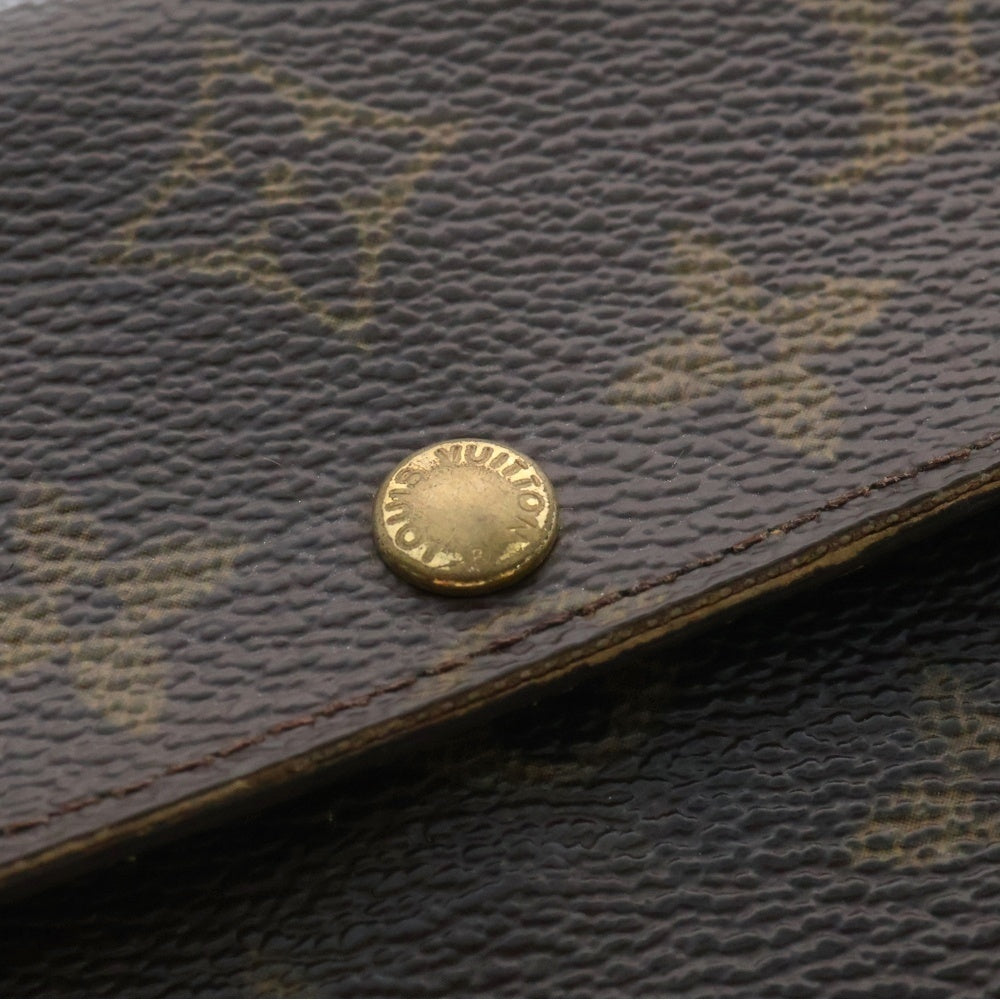 LOUIS VUITTON(ルイヴィトン) モノグラム ポルトフォイユ・サラ ロングウォレット 長財布 ブラウン PVC M61734
