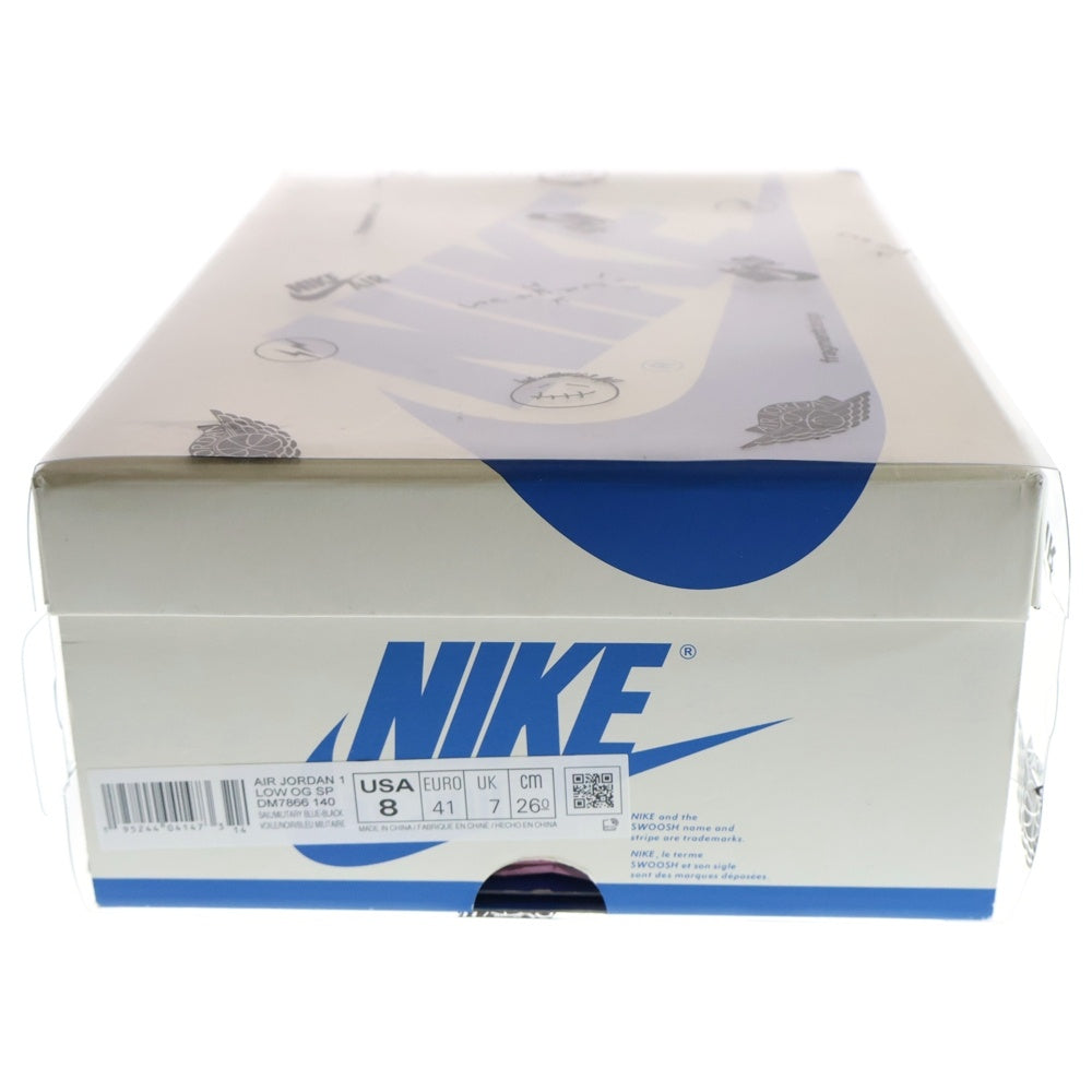 NIKE(ナイキ) ×トラヴィススコット ×フラグメント AIR JORDAN 1 LOW OG SP エアジョーダン 1 ローカットスニーカー SU8/26.0cm DM7866-140