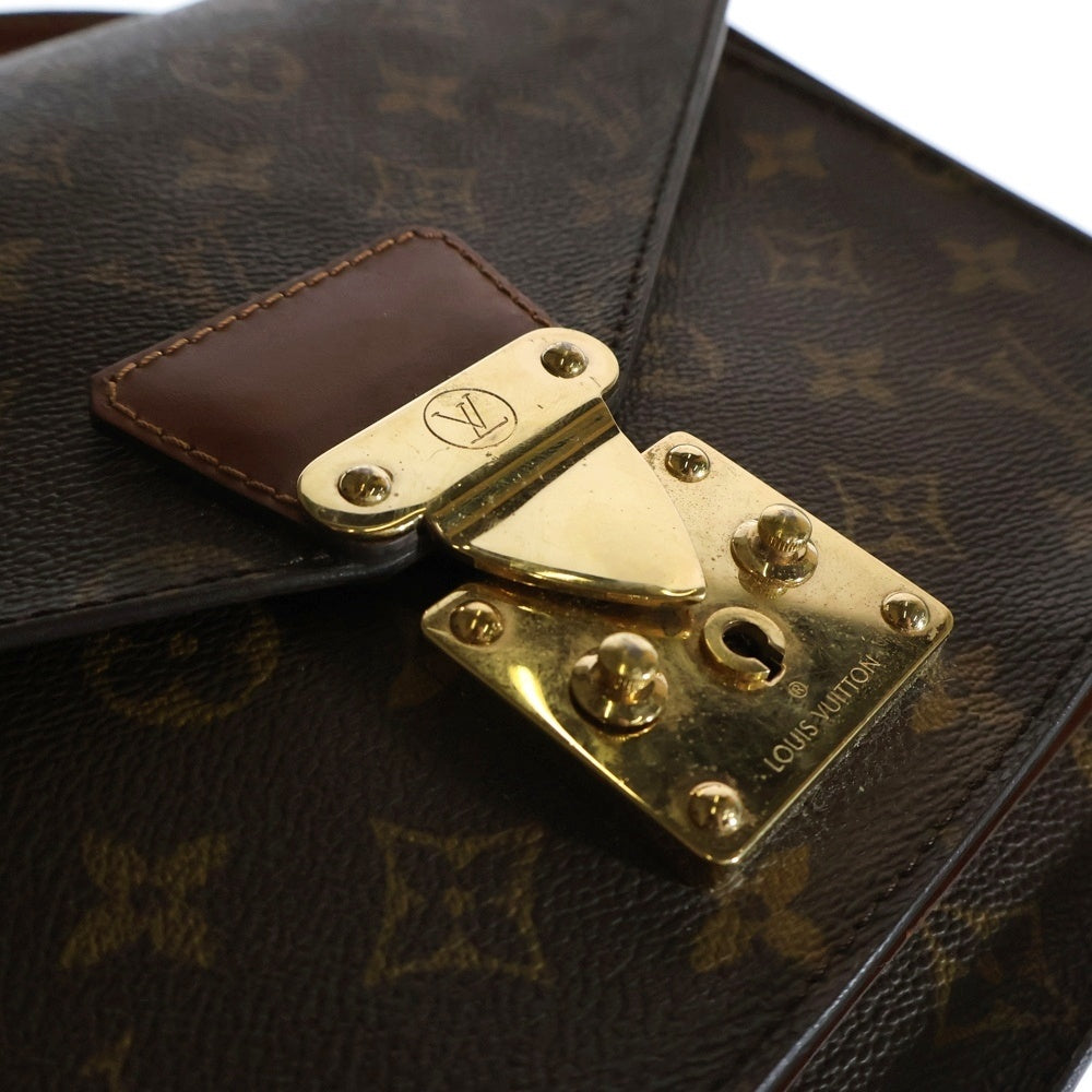 LOUIS VUITTON(ルイヴィトン) モノグラムモンソー ハンドバッグ ブラウン M51185