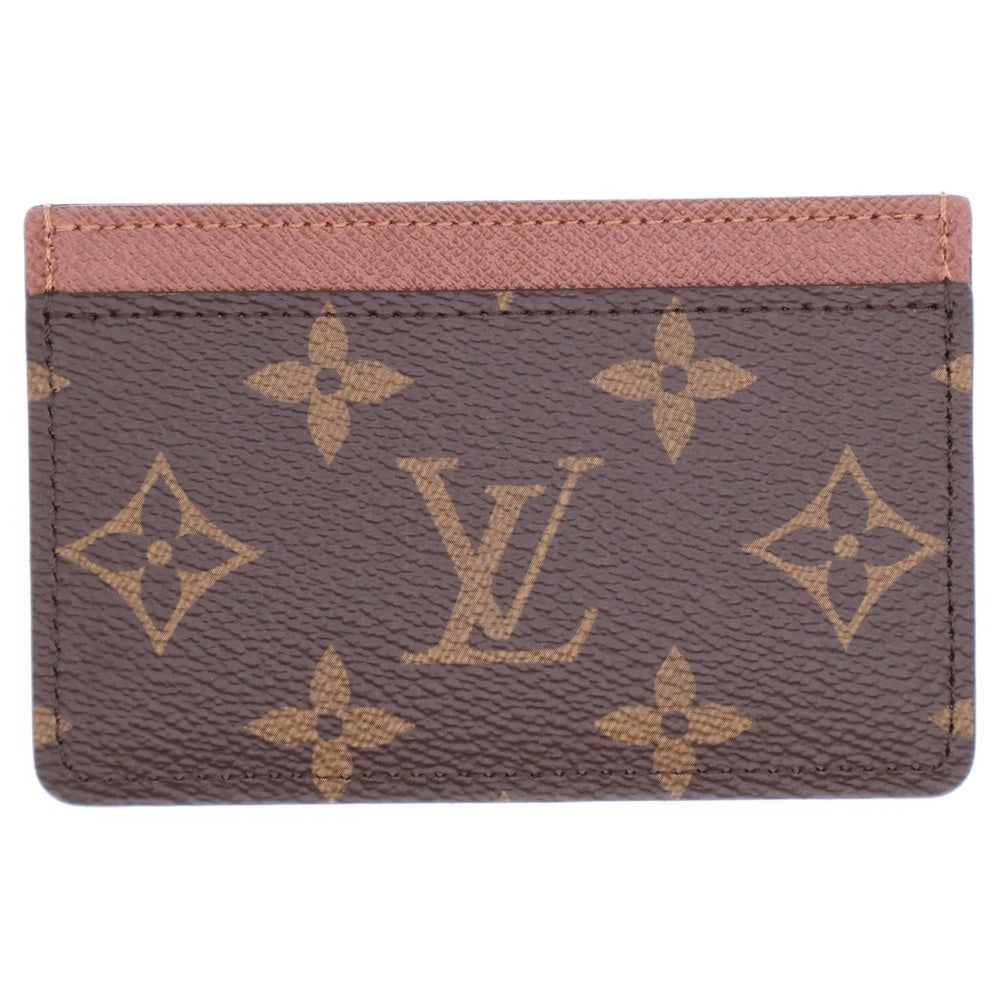LOUIS VUITTON(ルイヴィトン) ポルトカルト サーンプル モノグラム カード パスケース ブラウン M61733 RFID