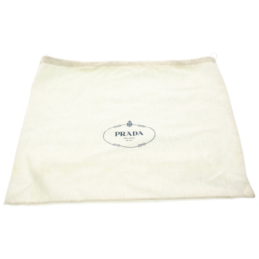 PRADA(プラダ) サフィアーノレザー トライアングルロゴプレート ハンド トートバッグ ゴールド金具 イエロー BL0812