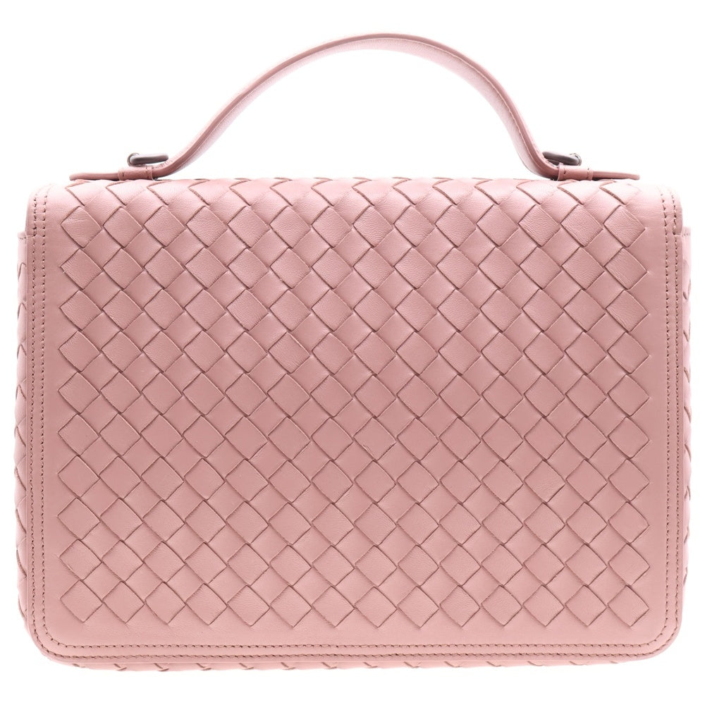 BOTTEGA VENETA(ボッテガヴェネタ) イントレチャート ナッパ アカデミアバック ショルダーバック 2wayバッグ ピンク レザー