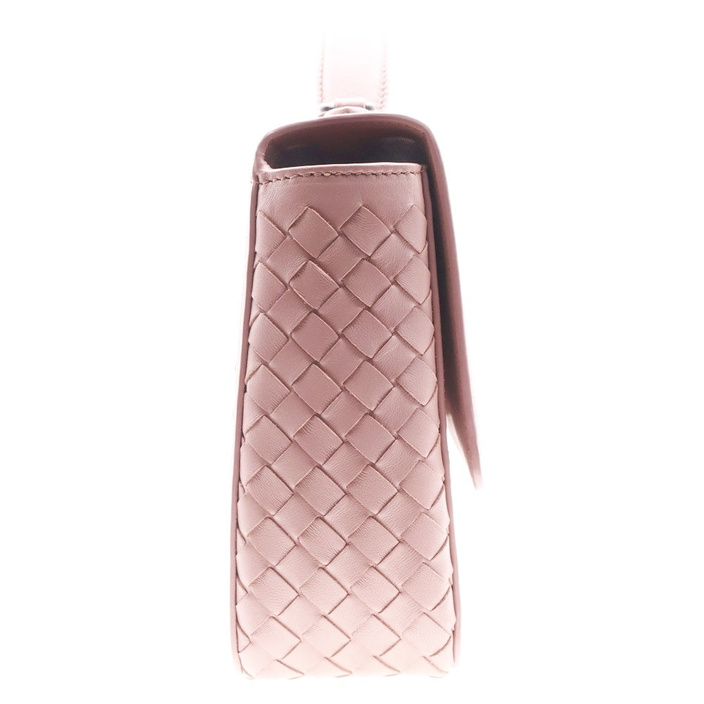 BOTTEGA VENETA(ボッテガヴェネタ) イントレチャート ナッパ アカデミアバック ショルダーバック 2wayバッグ ピンク レザー