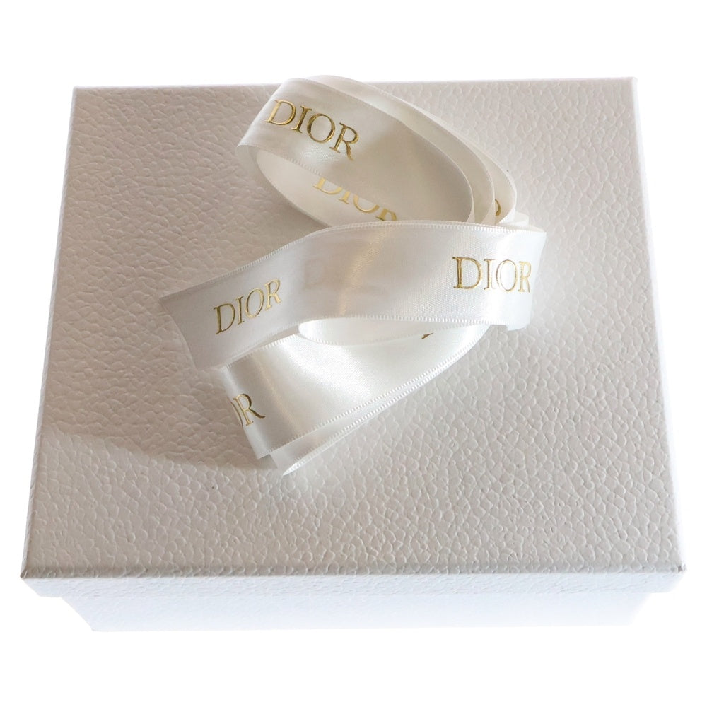 Christian Dior(クリスチャンディオール) オブリーク カチューシャ ヘアバンド キャンバス×レザー ブラック×ホワイト レディース