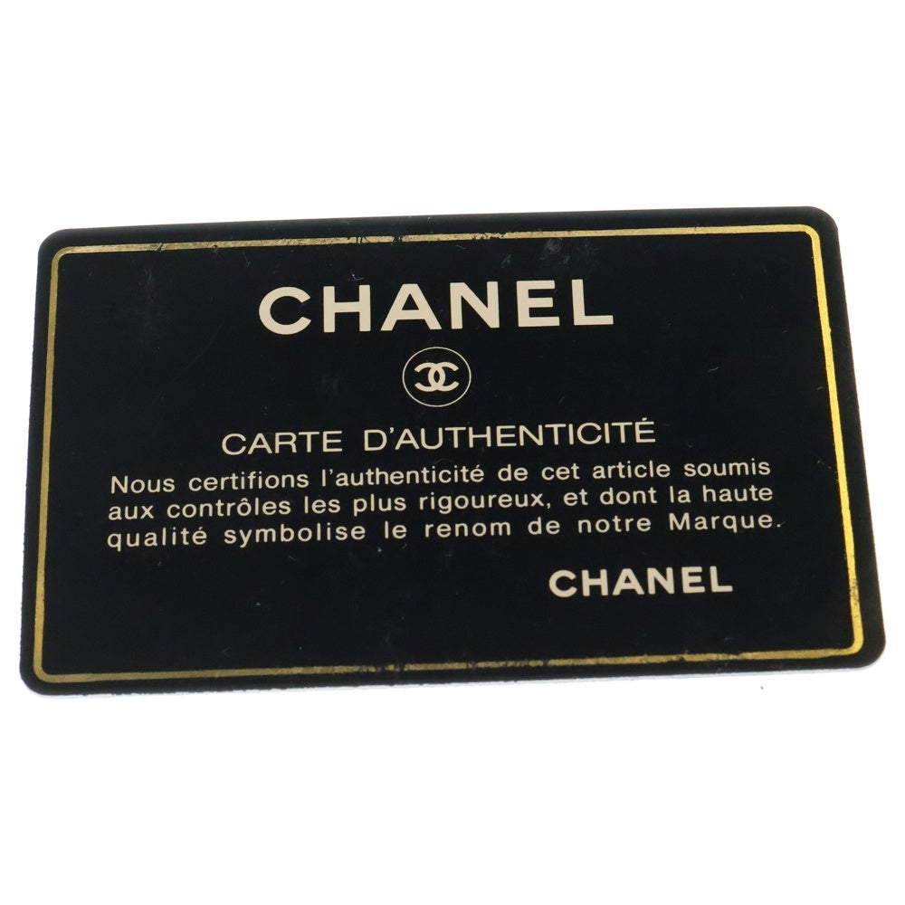 CHANEL(シャネル) ココマーク キャビアスキン レザー バニティバッグ ゴールド金具 ブラック 3番台
