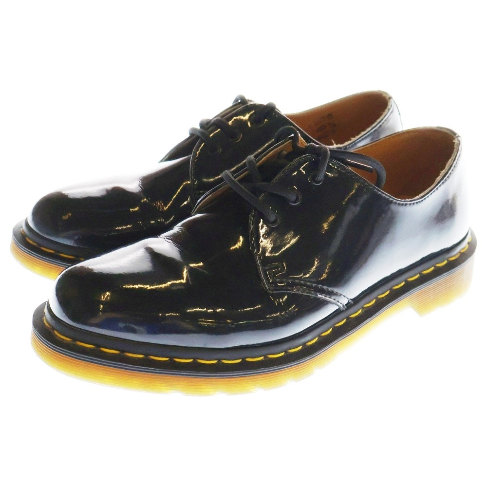 Dr.Martens(ドクターマーチン) 1461 PATENT 3EYE SHOE パテントレザー 3ホール ローカット レースアップ ドレスシューズ ブーツ ブラック 10084001