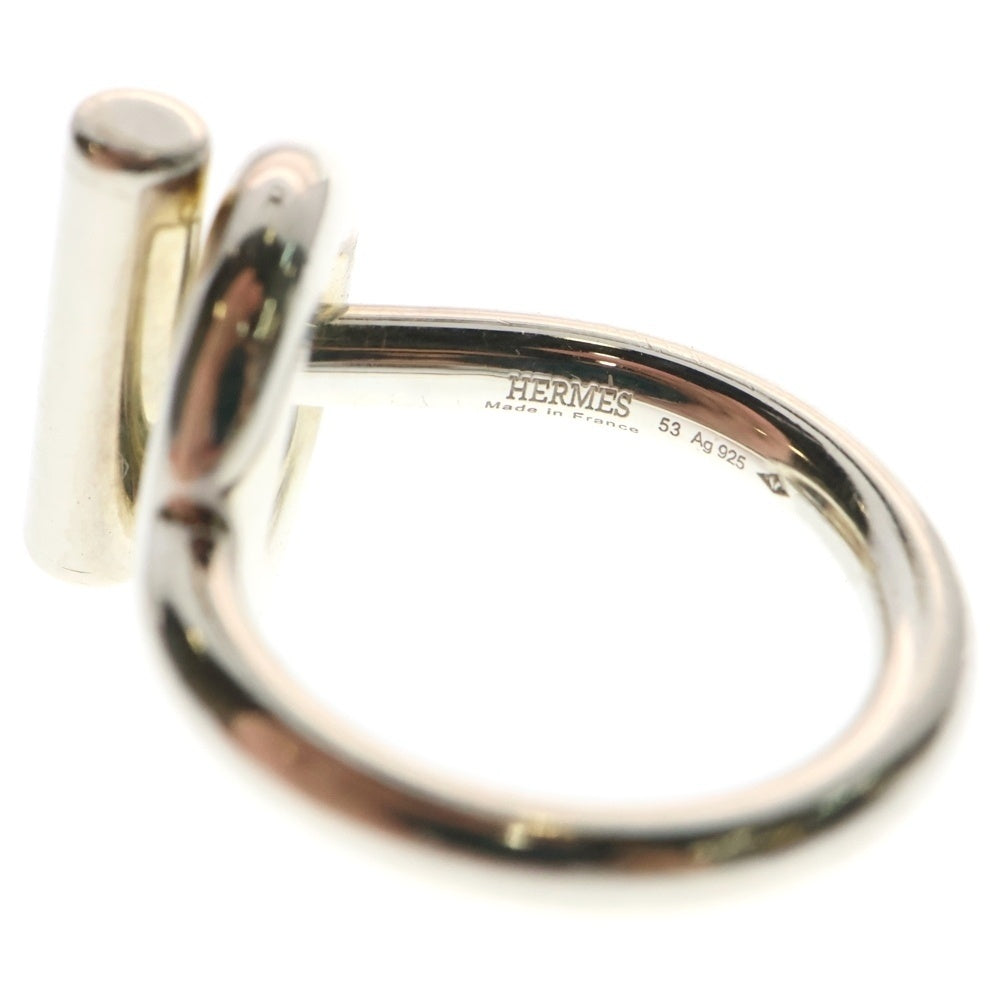 HERMES(エルメス) エシャぺ MM リング 指輪 シルバー Ag925 9.3g #53