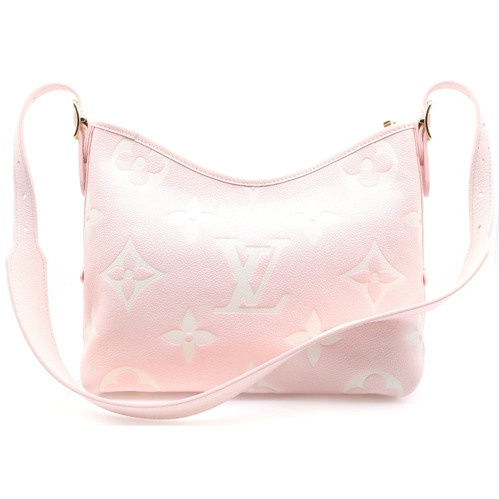 LOUIS VUITTON(ルイヴィトン) モノグラム・アンプラント バイカラー キャリーオールジップPM ピンク×ホワイト ショルダーバッグ ハンドバッグ RFID M14209