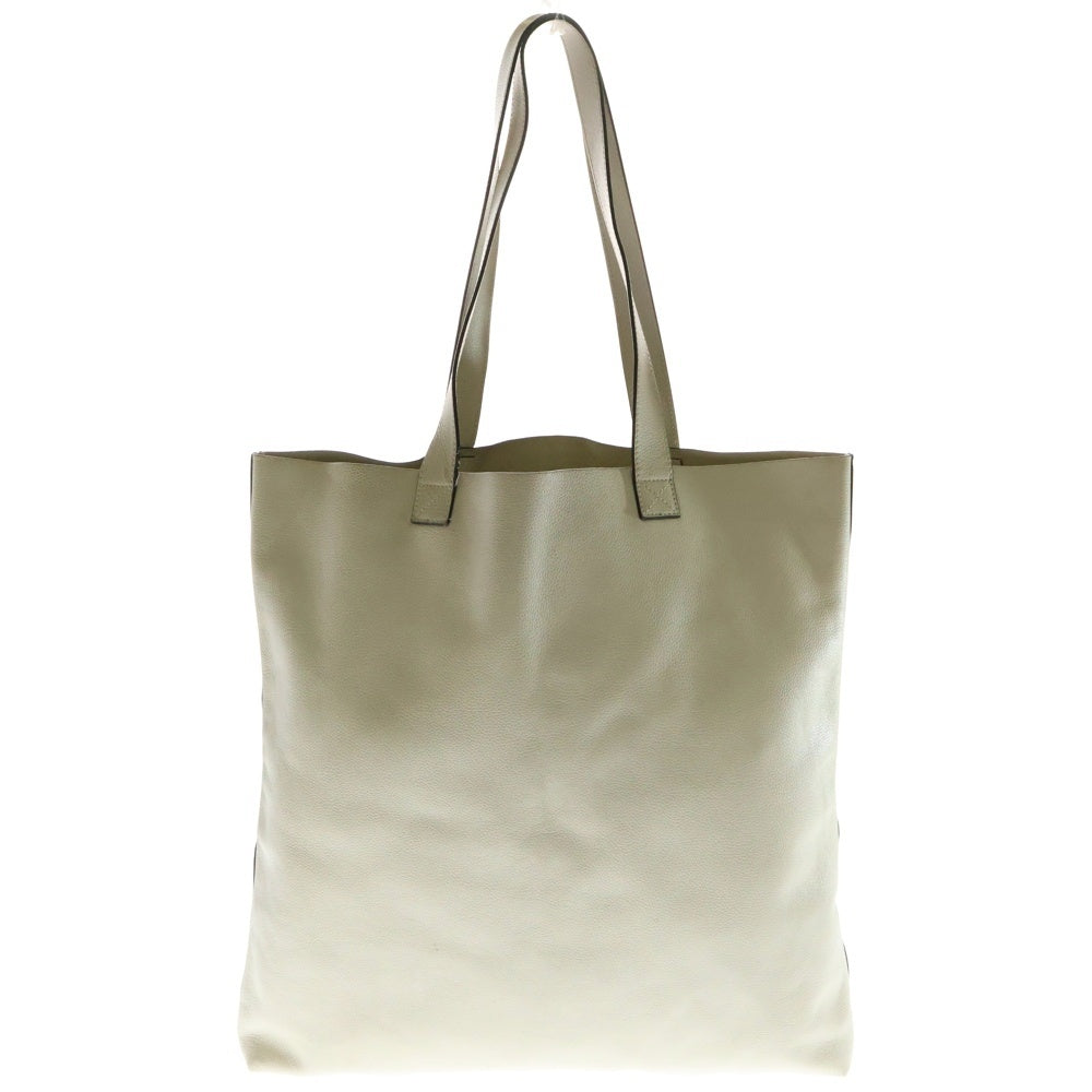 GUCCI(グッチ) ロゴプリント シェリーライン レザー トートバッグ ベージュ 572768