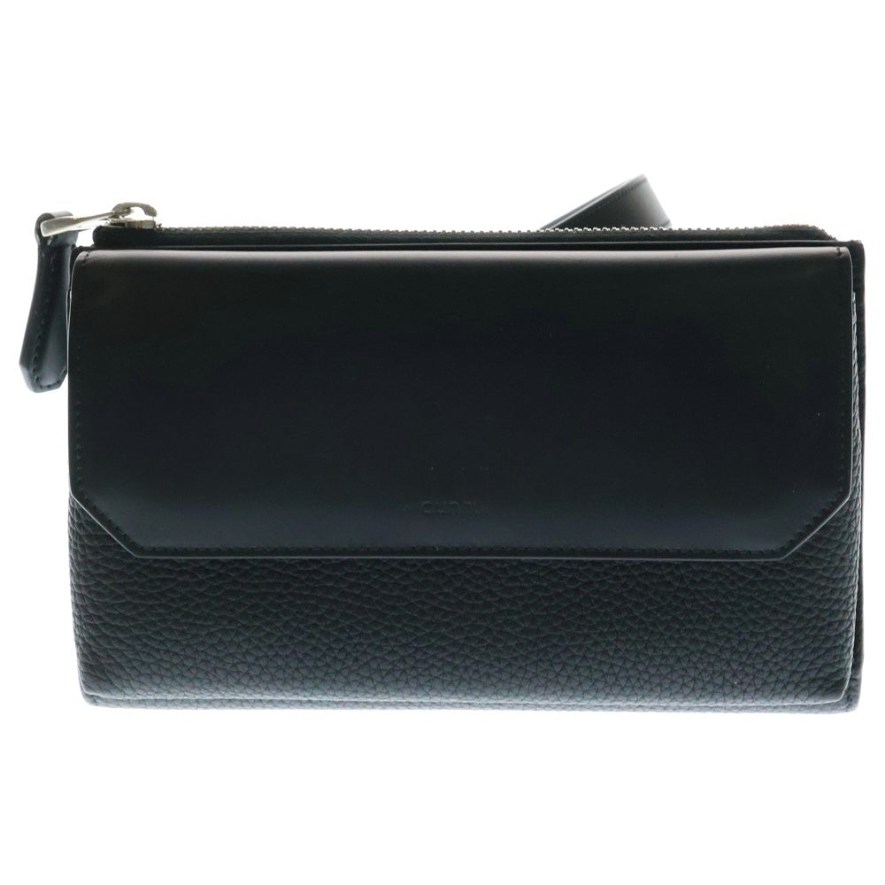 dunhill(ダンヒル) ショルダーバッグ 1893 ハーネス ミニバッグ ボディバッグ ブラック シルバー金具 レザー