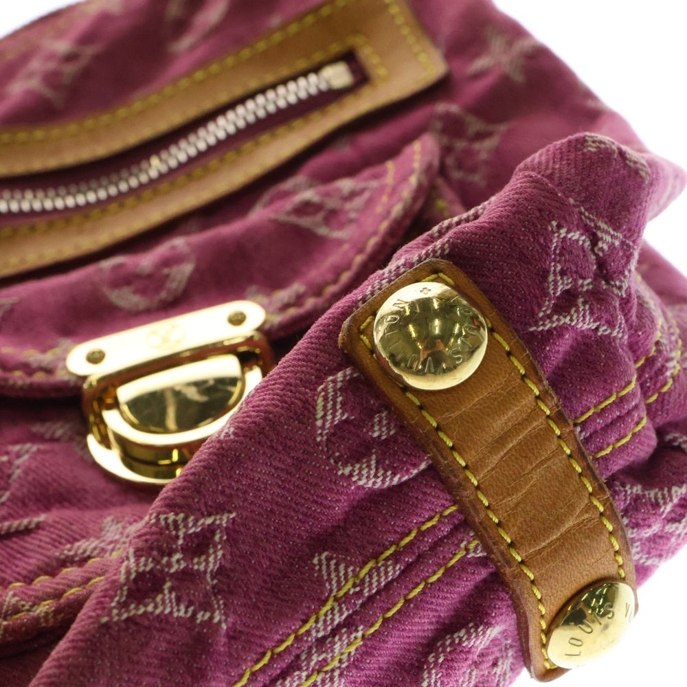 LOUIS VUITTON(ルイヴィトン) モノグラムデニム バギーPM フューシャ ハンドバッグ ワンショルダーバッグ ピンク キャンバス M95212