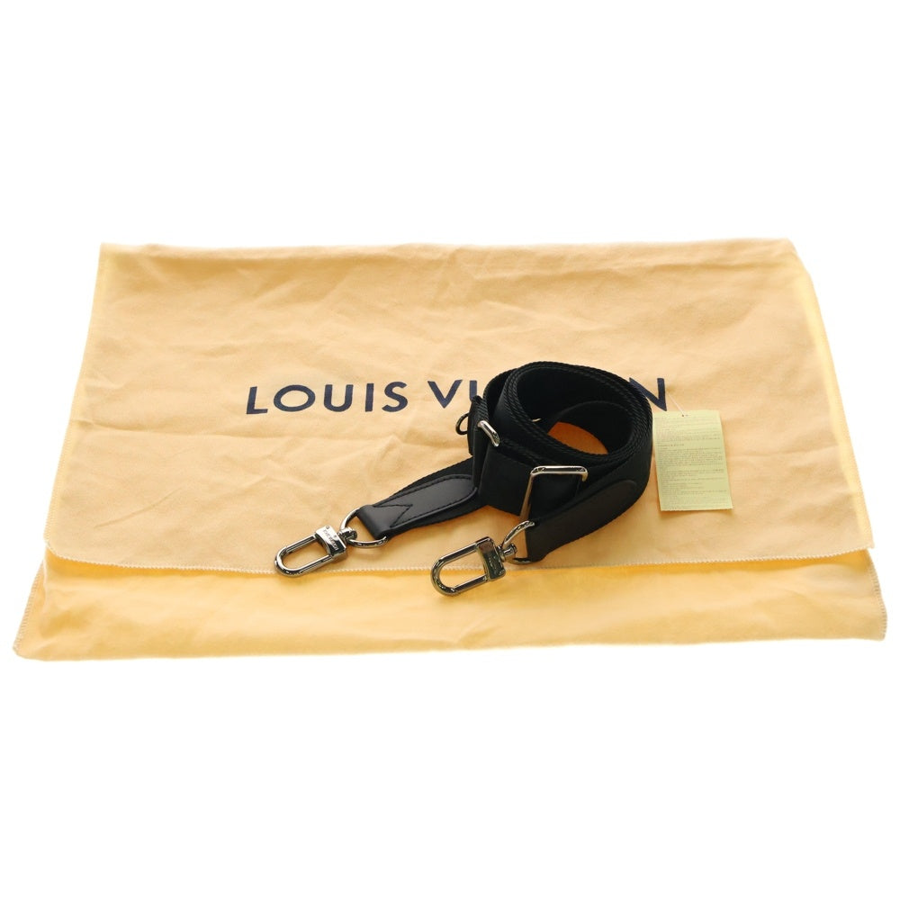 LOUIS VUITTON(ルイヴィトン) モノグラムエクリプス キーポル・バンドリエール 25 ブラック 2wayハンドバッグ ショルダー ミニボストン RFID M25885