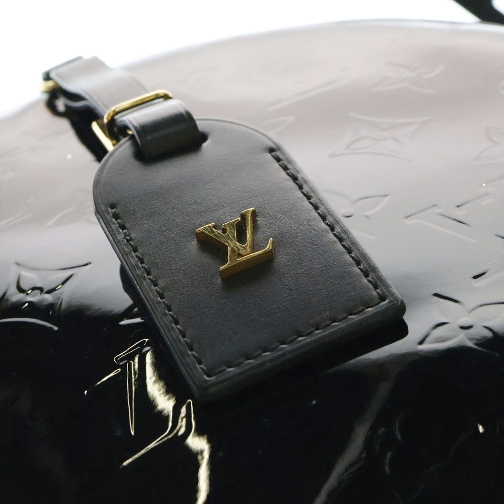 LOUIS VUITTON(ルイヴィトン) モノグラム・ヴェルニ ボワット シャポー スープル ショルダーバッグ ブラック パテントレザー RFID M53999