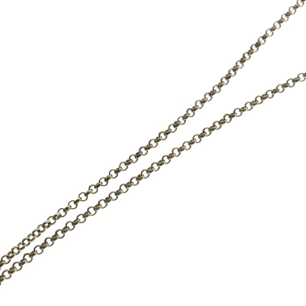 CHANEL(シャネル) 07C ココマーク 円盤ストーン ネックレス ペンダント ブラック×ゴールド