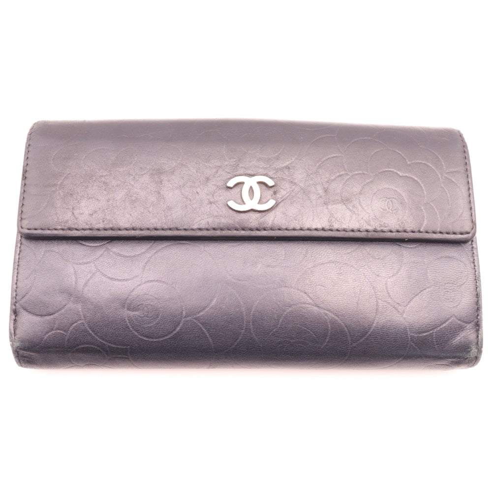 CHANEL(シャネル) カメリア 長財布 ロングウォレット カード