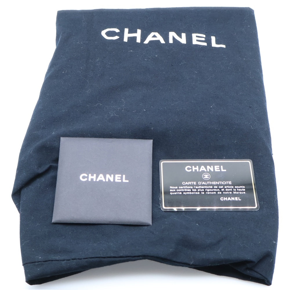 CHANEL(シャネル) カンボンライン ボーリングバッグ ブラウン ラムスキン シルバー金具