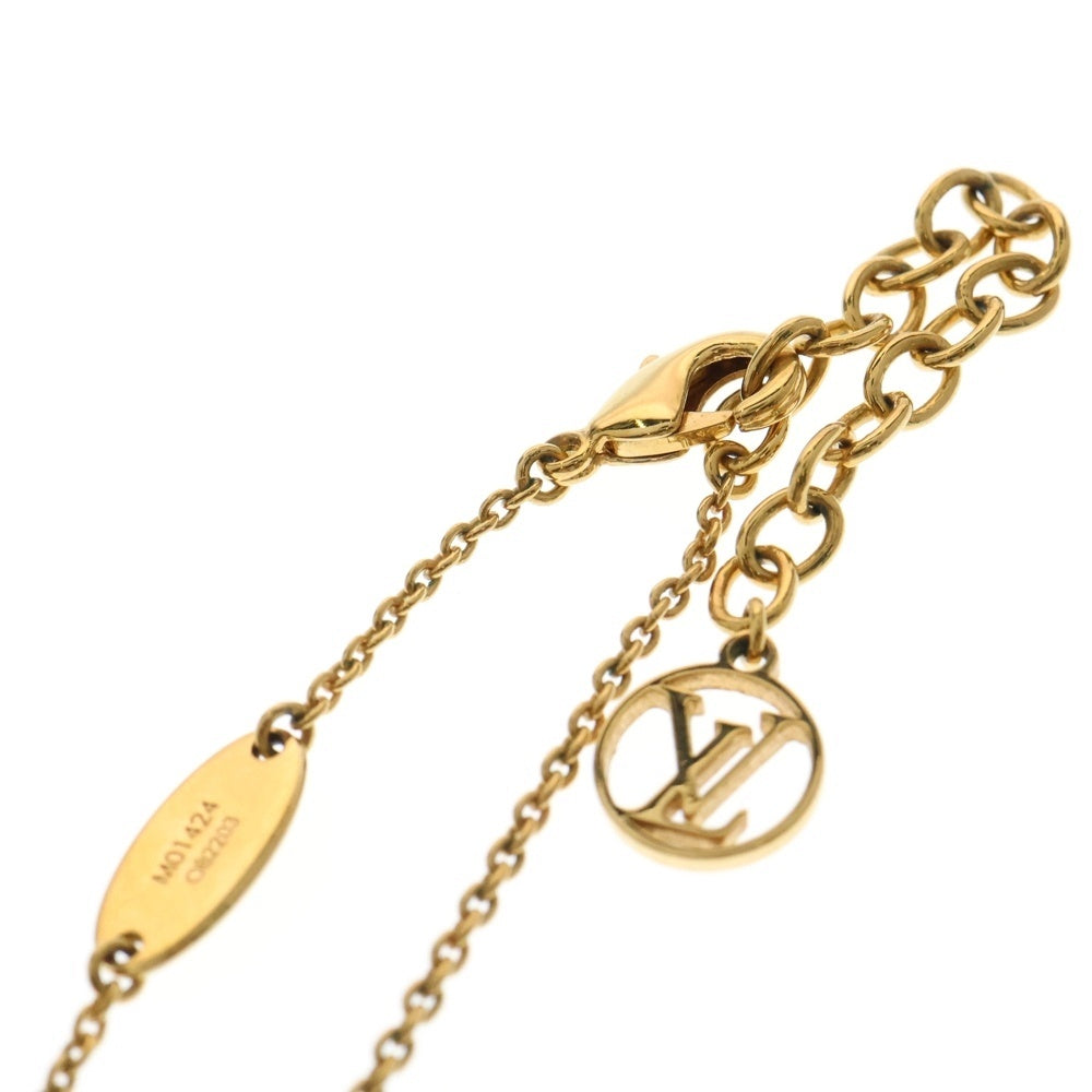 LOUIS VUITTON(ルイヴィトン) LV アイコニックハート ネックレス ゴールド GP ペンダント M01424