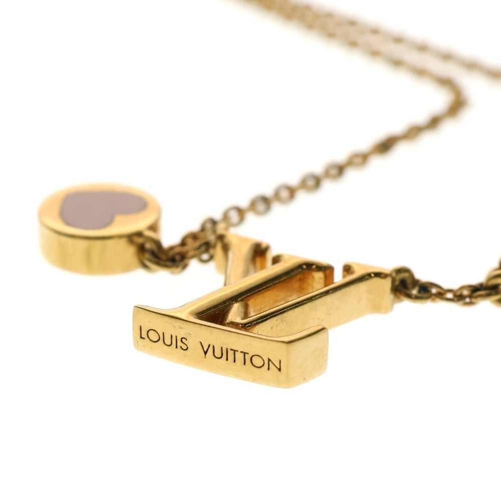 LOUIS VUITTON(ルイヴィトン) LV アイコニックハート ネックレス ゴールド GP ペンダント M01424