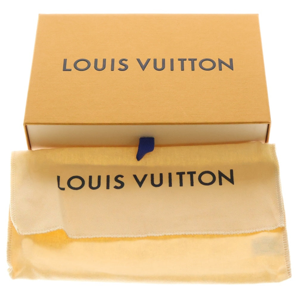 LOUIS VUITTON(ルイヴィトン) モノグラムアンプラント バイカラー ポルトフォイユサラ ブラック×ベージュ ゴールド金具 レザー M80496