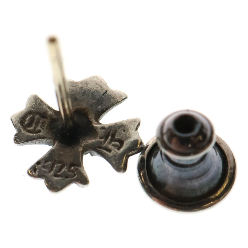 CHROME HEARTS(クロムハーツ) No2 CH PLS SAP CHプラス 1サファイア スタッドピアス シルバー