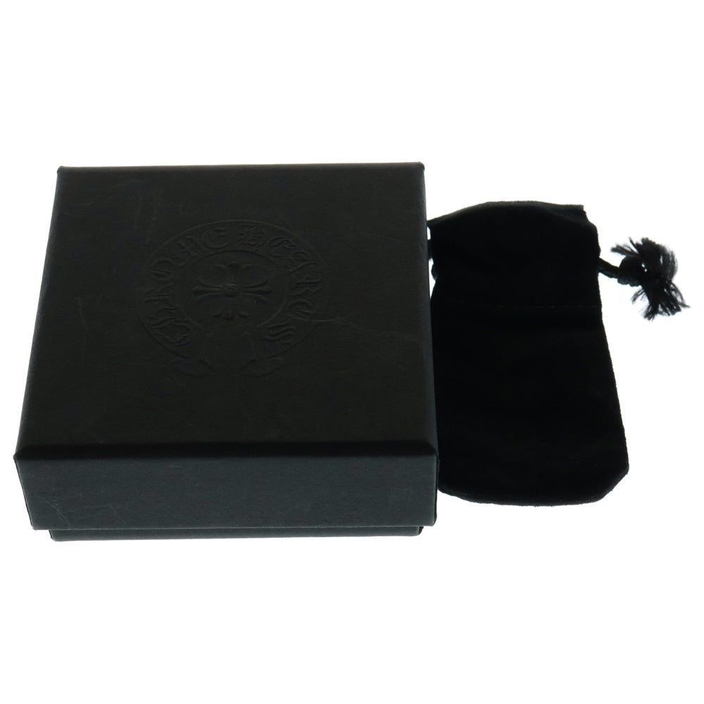 CHROME HEARTS(クロムハーツ) No2 CH PLS SAP CHプラス 1サファイア スタッドピアス シルバー