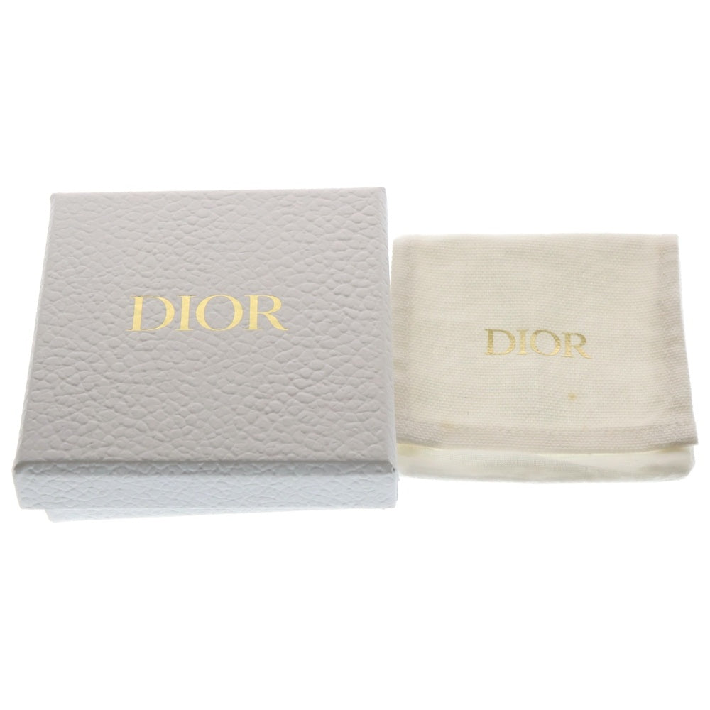 Christian Dior(クリスチャンディオール) Clair D Lune CDロゴ ラインストーン ピアス ゴールド GP アクセサリー