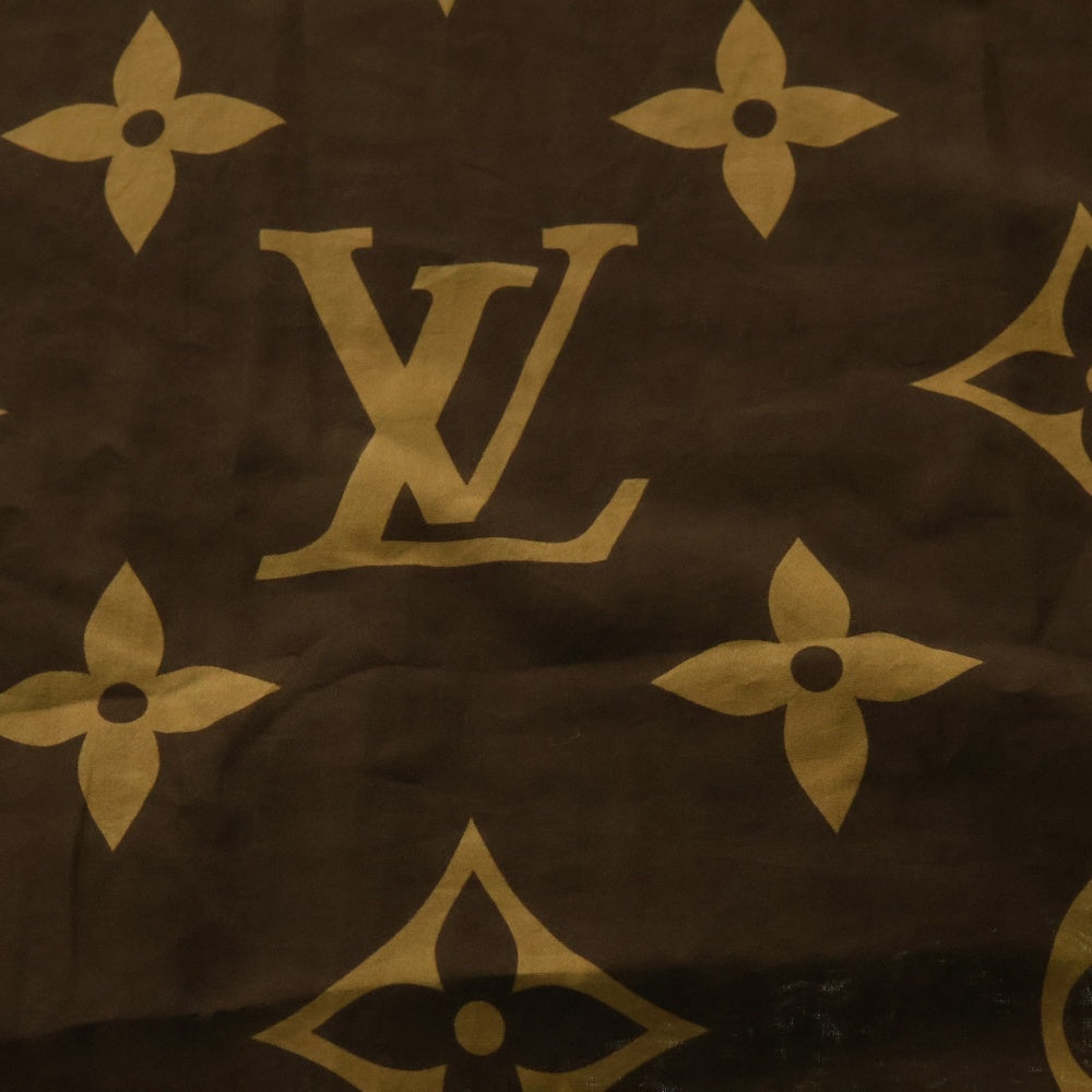 LOUIS VUITTON(ルイヴィトン) エトール モノグラム ブリス ストール スカーフ ブラウン M76366