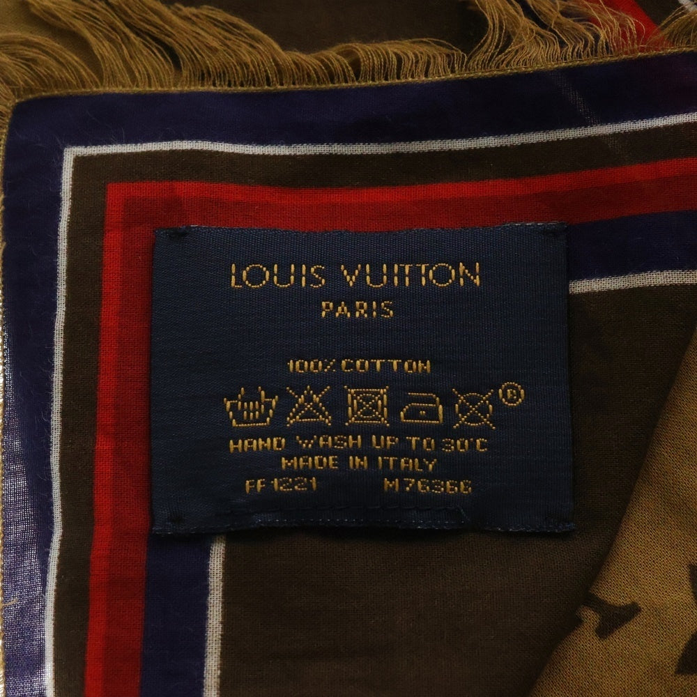 LOUIS VUITTON(ルイヴィトン) エトール モノグラム ブリス ストール スカーフ ブラウン M76366