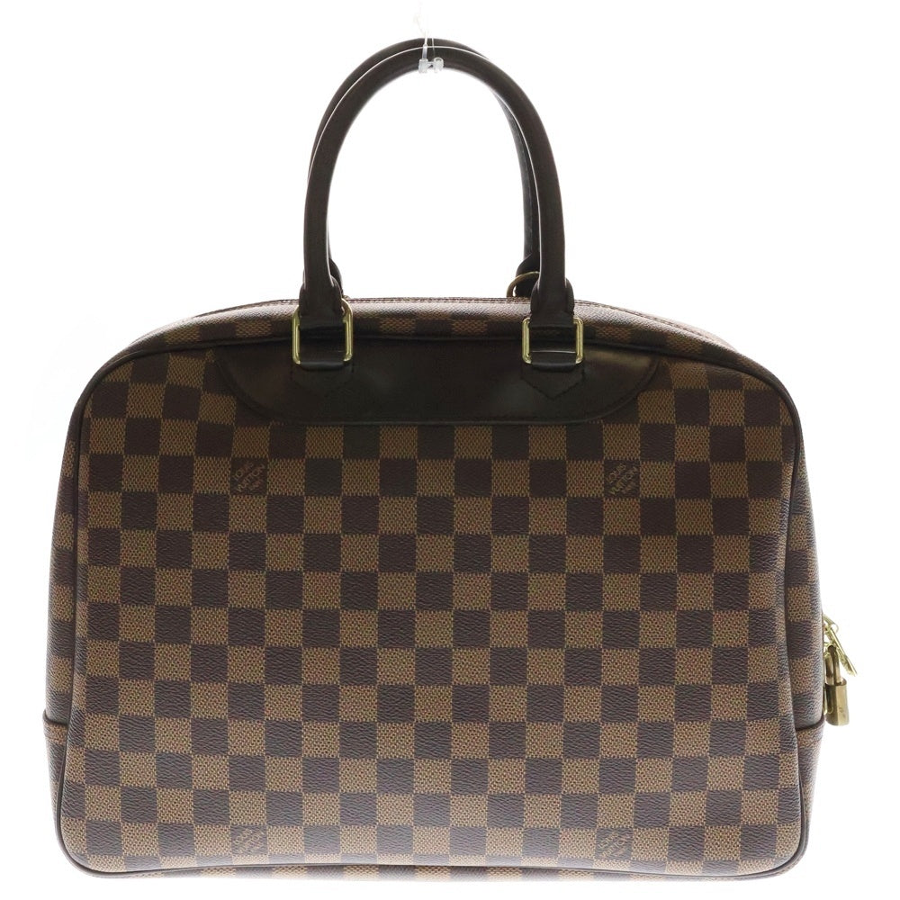 LOUIS VUITTON(ルイヴィトン) ダミエ ドーヴィル スペシャルオーダー ハンドバッグ ブラウン PVCレザー N47272