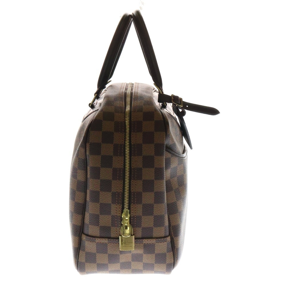 LOUIS VUITTON(ルイヴィトン) ダミエ ドーヴィル スペシャルオーダー ハンドバッグ ブラウン PVCレザー N47272
