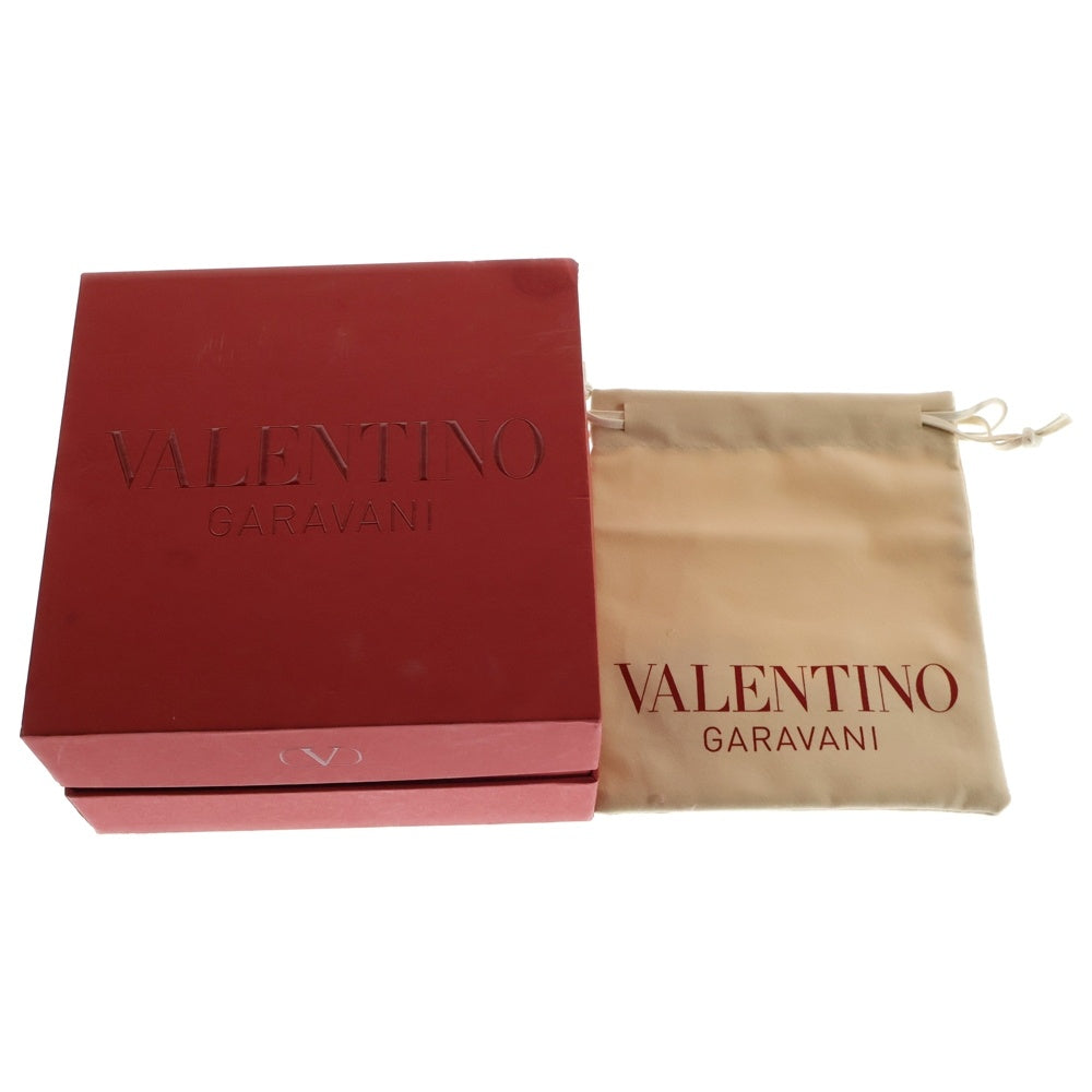 VALENTINO(ヴァレンティノ) Vロゴ パールチェーン ネックレス ペンダント シルバー