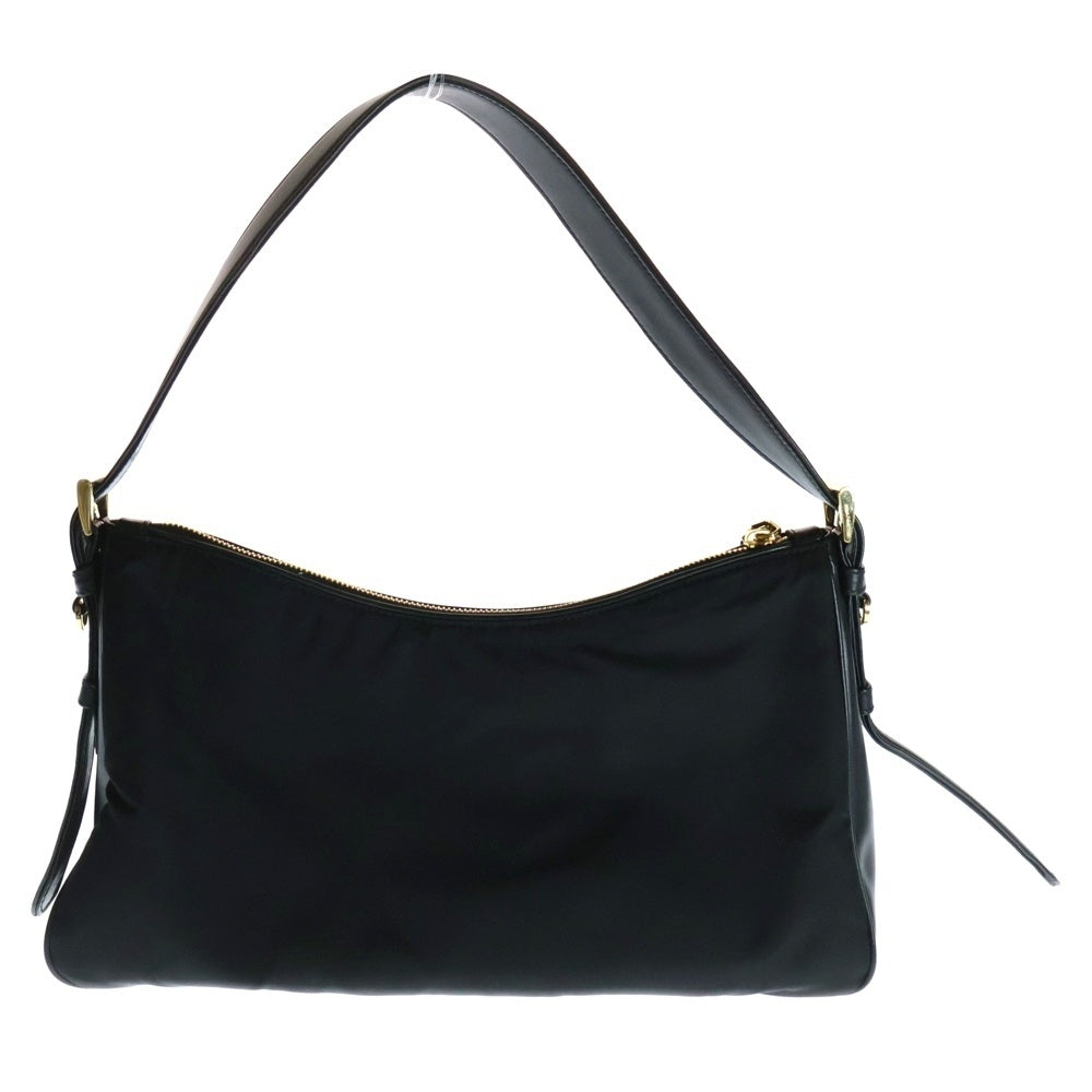 PRADA(プラダ) エメ テスート トライアングルロゴ ワンショルダーバッグ ハンドバッグ ナイロン×レザー 1BC232