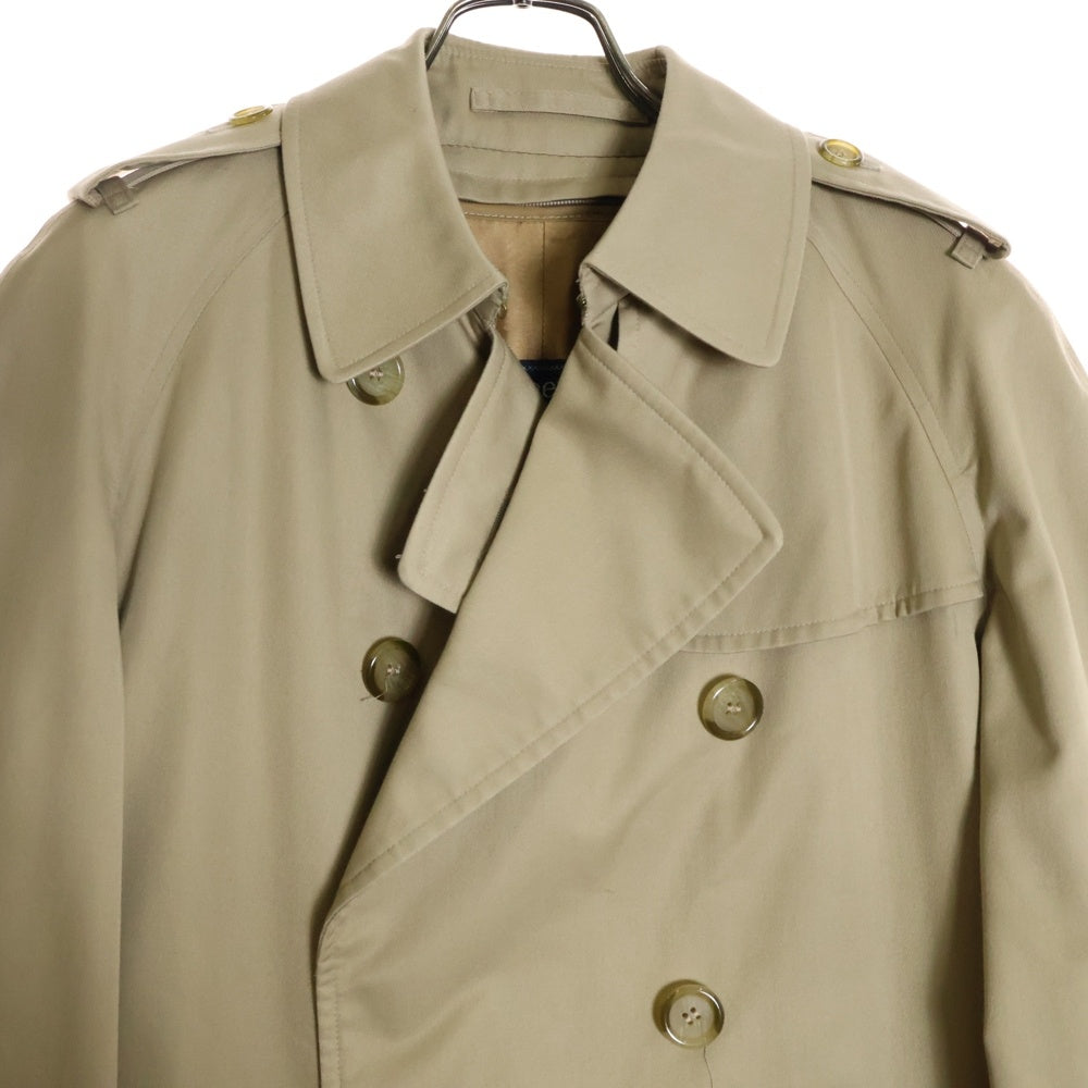 BURBERRYS(バーバリーズ) ノバチェック総柄ライナー付き コットン トレンチ ロング コート ベージュ