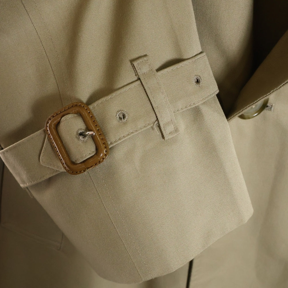 BURBERRYS(バーバリーズ) ノバチェック総柄ライナー付き コットン トレンチ ロング コート ベージュ