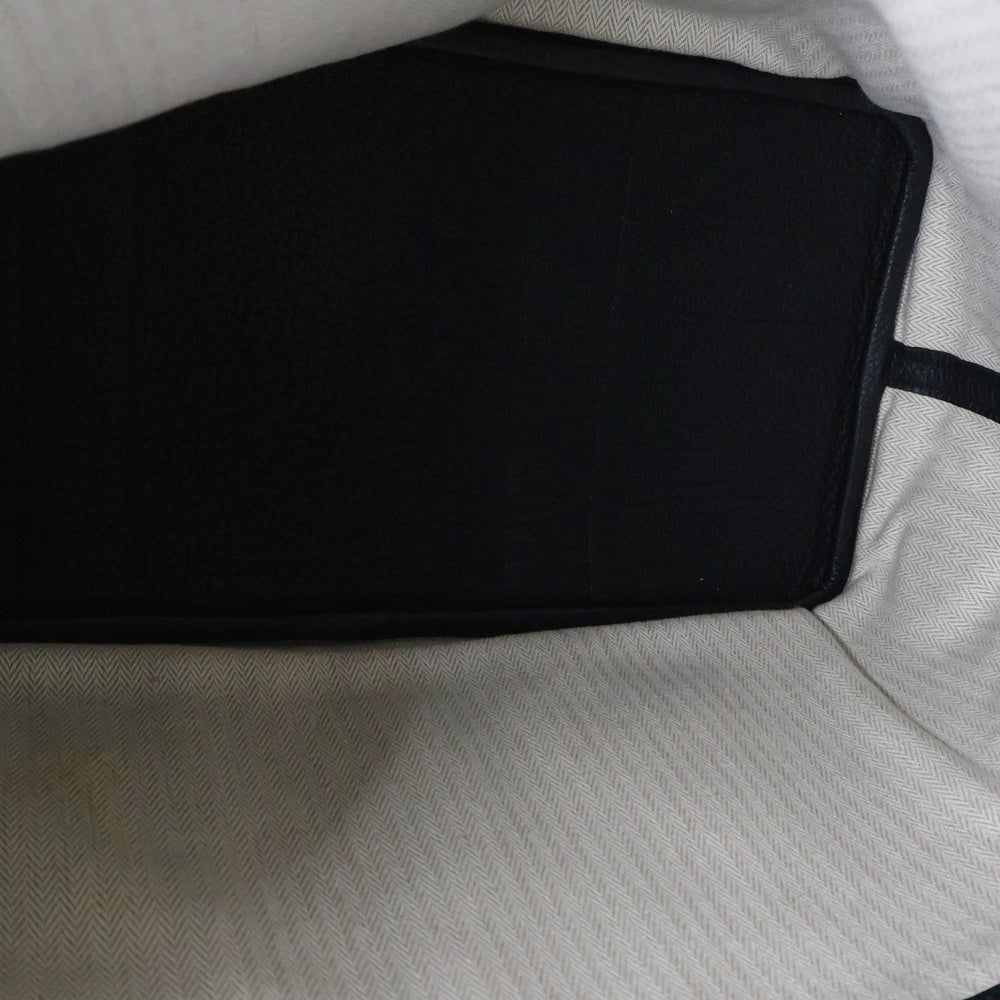 HERMES(エルメス) ガーデンパーティPM ネゴンダ レザーハンドバッグ ブラック レディース C刻印