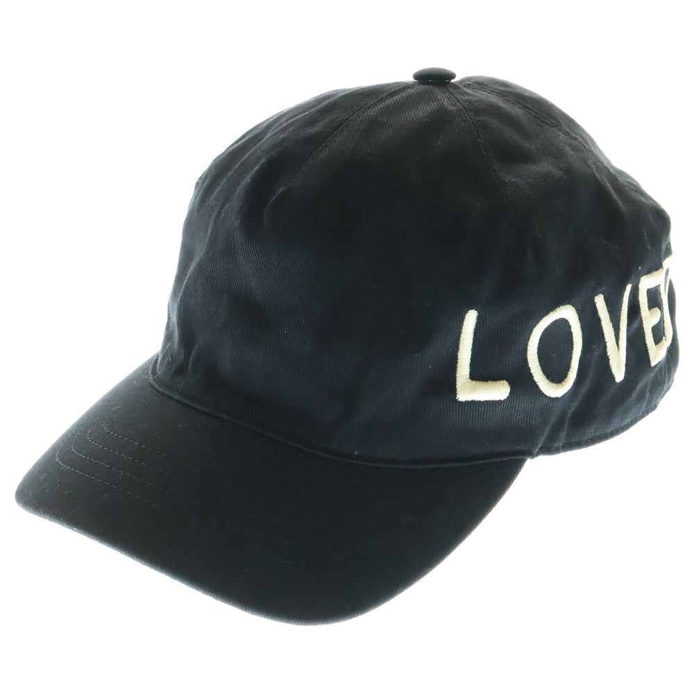 GUCCI(グッチ) ロゴ ベースボールキャップ 黒 L