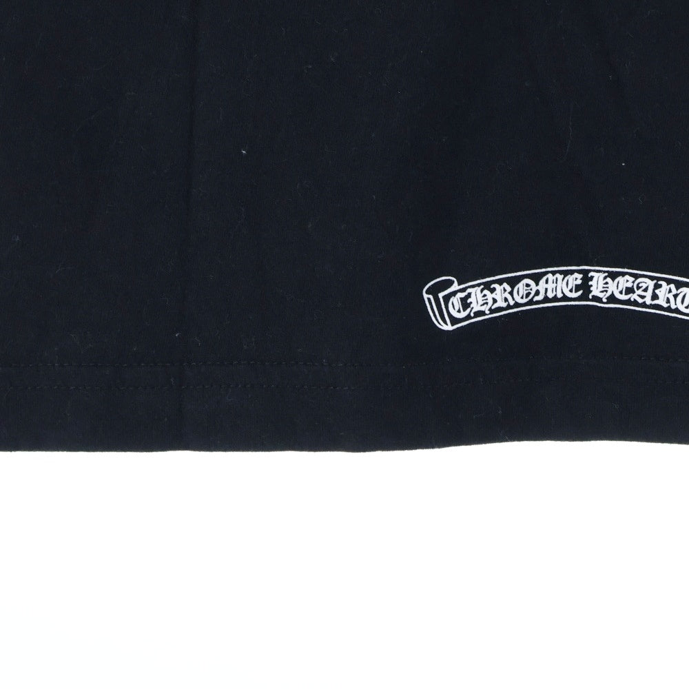 CHROME HEARTS(クロムハーツ) Vertical Logo Tee ヴァーティカルロゴ半袖 Tシャツ カットソー ブラック