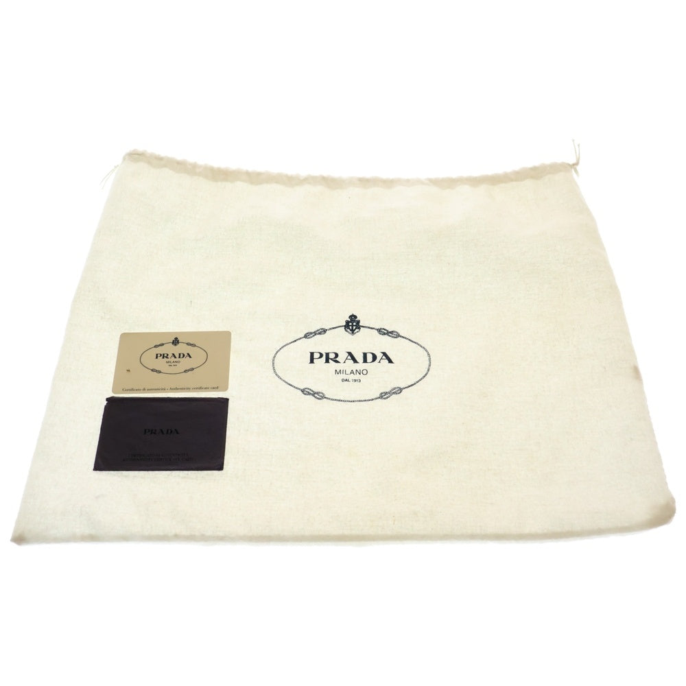 PRADA(プラダ) メッセンジャーバッグ ショルダーバッグ シルバー金具 ナイロン カーキ