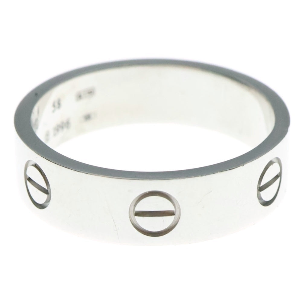 Cartier(カルティエ) LOVE ラブリング 指輪 750WG ホワイトゴールド レディース
