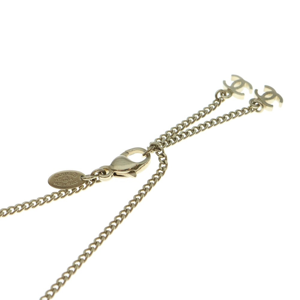 CHANEL(シャネル) ココマーク フェイクパール ネックレス ペンダント ゴールド GP A11A