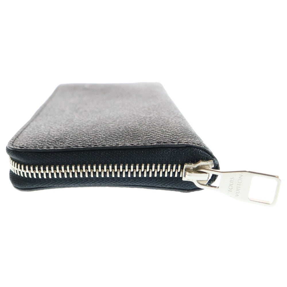 LOUIS VUITTON(ルイヴィトン) ダミエグラフィット ジッピーウォレット ヴェルティカル レザーロングウォレット 長財布 ブラック N63095
