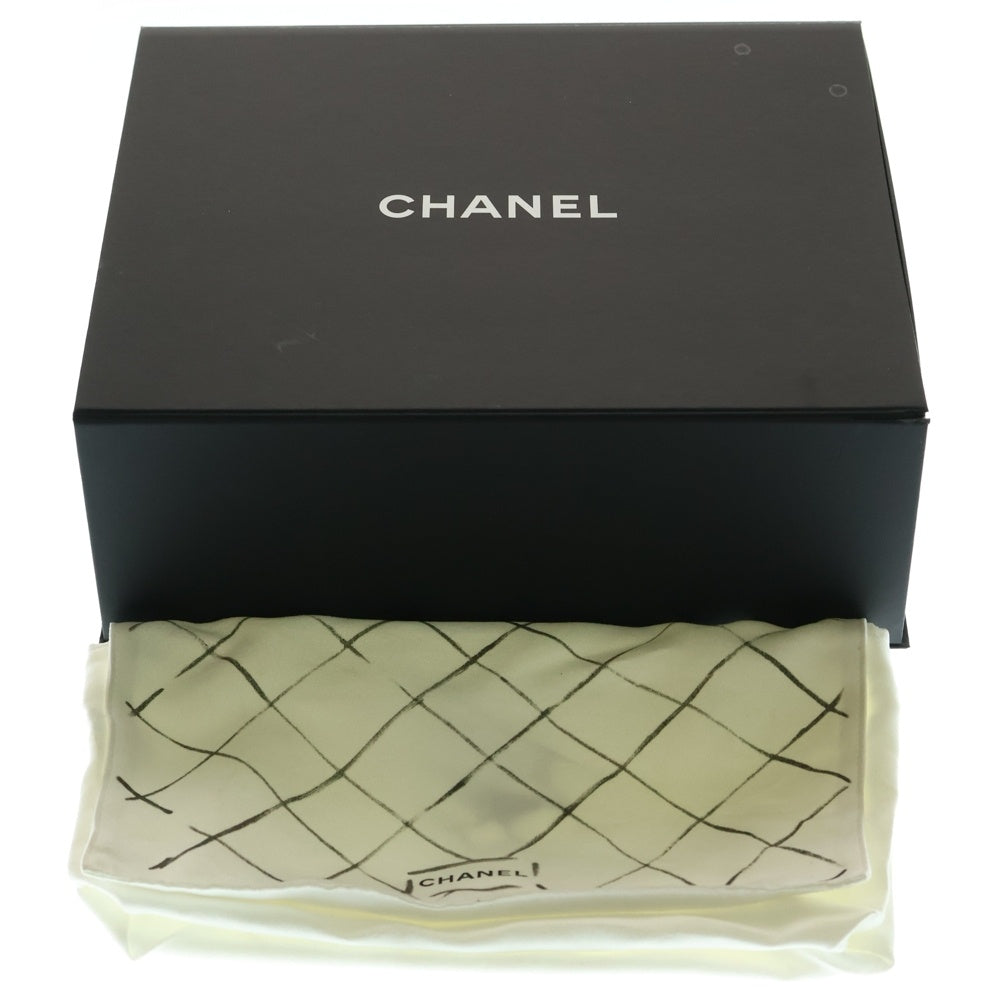 CHANEL(シャネル) ボーイシャネル ココマーク スモール 編み込みレザーチェーンショルダーバッグ ベージュ/ホワイト レディース A67085