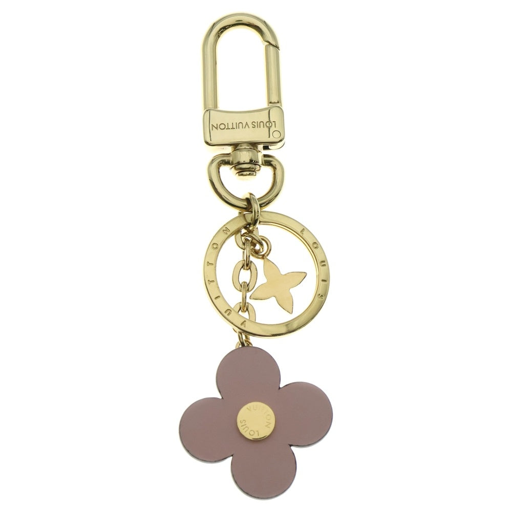 LOUIS VUITTON(ルイヴィトン) モノグラム キーホルダー・ブルーミング フラワー BB GP バッグチャーム キーリング キーホルダー ゴールド金具 M63085