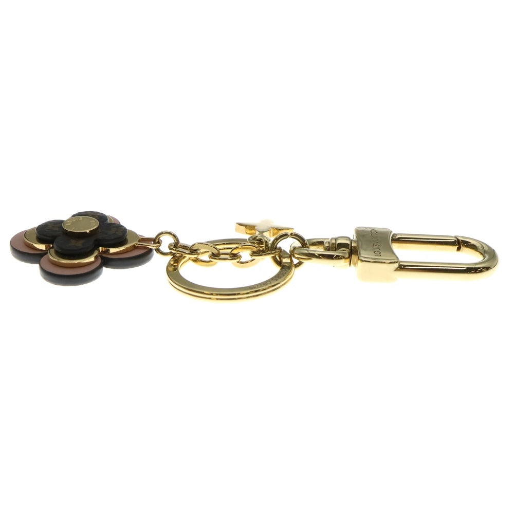 LOUIS VUITTON(ルイヴィトン) モノグラム キーホルダー・ブルーミング フラワー BB GP バッグチャーム キーリング キーホルダー ゴールド金具 M63085