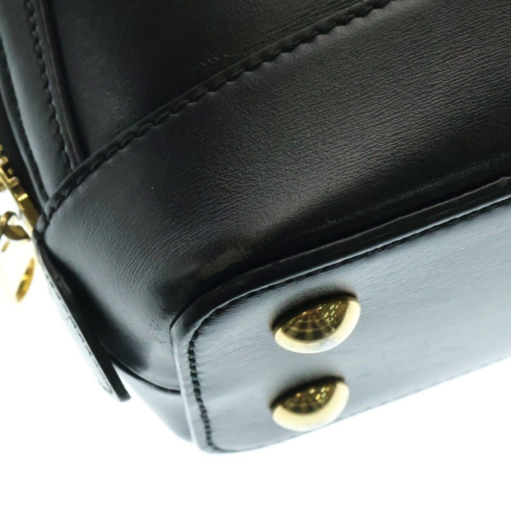 GUCCI(グッチ) ホースビット1955 レザー 2WAY ハンド ショルダーバッグ ゴールド金具 ブラック 621220